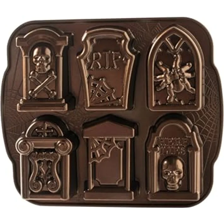 Nordic Ware Tombstone Cakelets, 11.75 x 10.13, Bronze – Bild 2