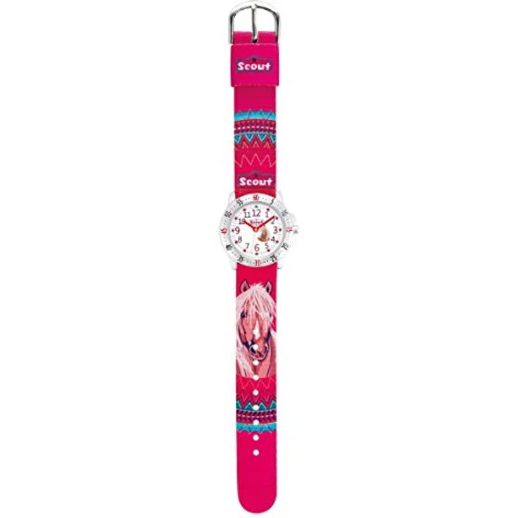 Scout Mädchen-Armbanduhr Analog Quarz Textil 280378071