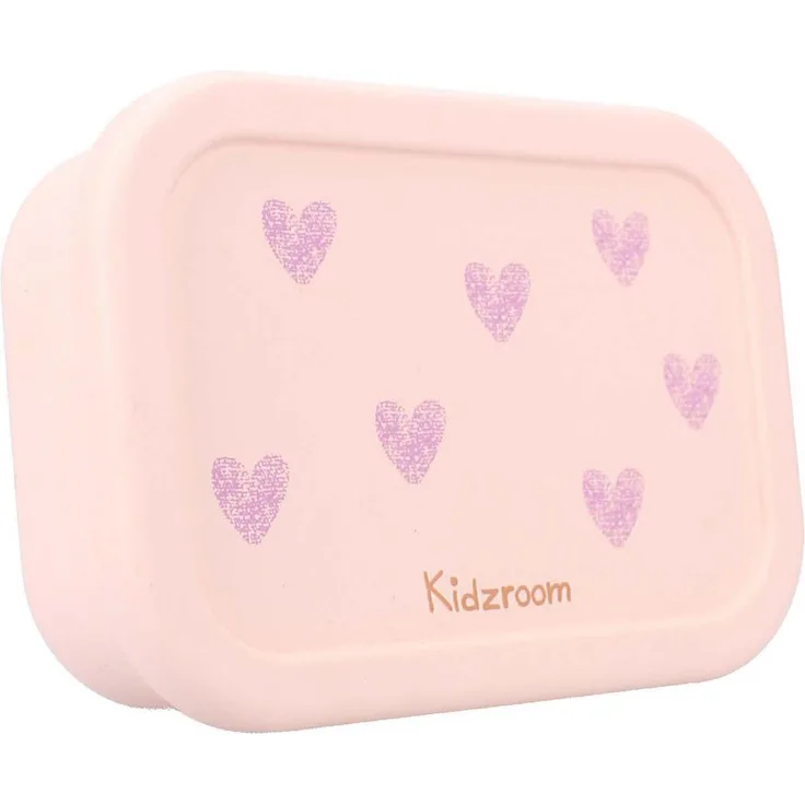 Kidzroom Lunchbox Schöne Lunchherzen, Brotdose für Kinder, mehrfarbig