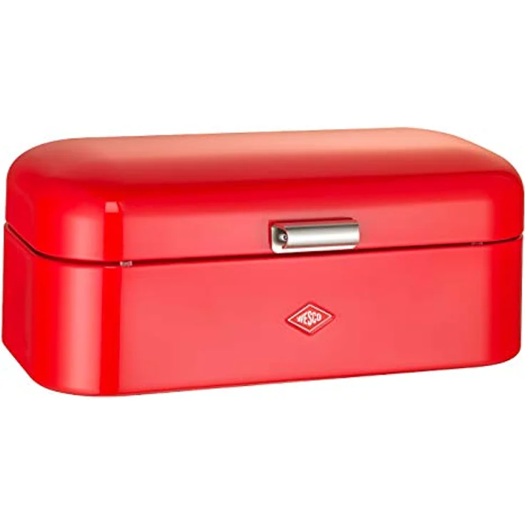 Wesco 235 201 Grandy Brotkasten rot 22x42x17cm L-B-H, Edelstahl – Bild 2