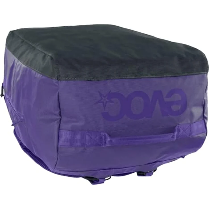 Evoc Weekender Reisetasche, 70 cm, 100% Polyester, lila-schwarz – Bild 5