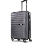 SAXOLINE mittelgroßer Hartgepäck Check-in Koffer | Trolley 44 x 26 x 66 cm aus hochwertigem, robustem ABS Material | für Damen und Herren | 4 Doppelrollen & TSA-Schloss | Fiesta Serie, sportives Design in besonderer Farbauswahl