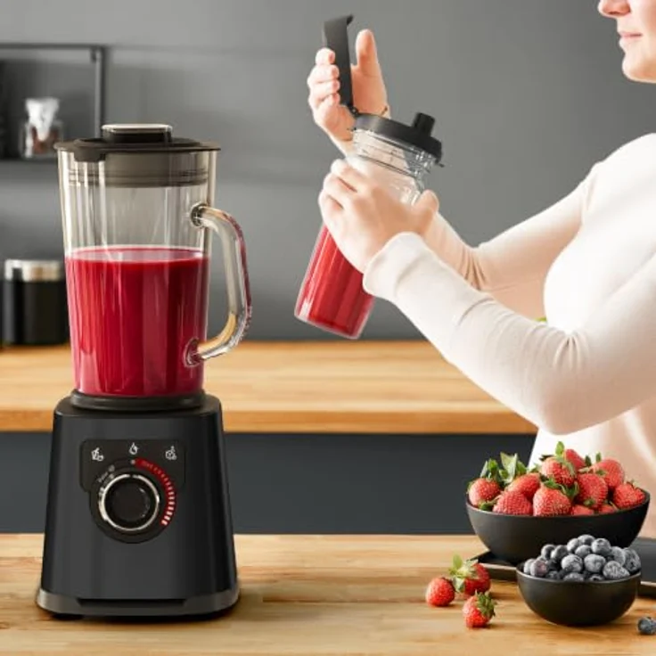 Tefal PerfectMix+ BL87G8, Standmixer, Schwarz – Bild 9