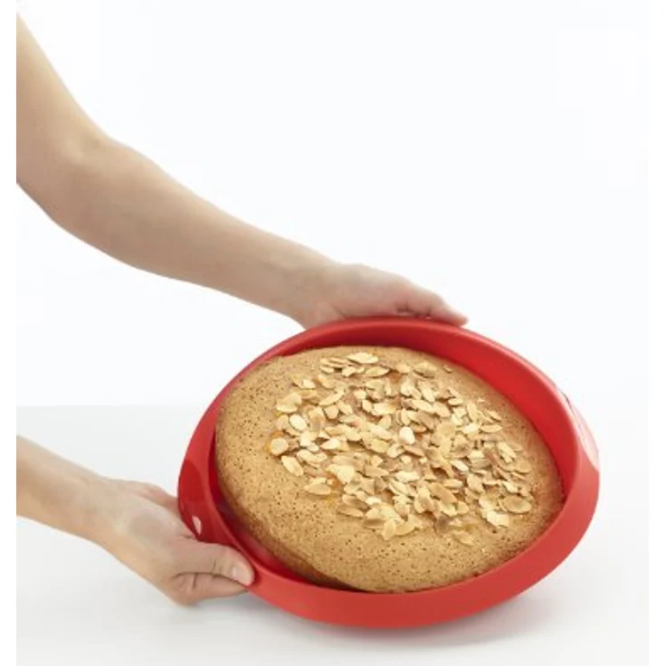 Lékué Kuchenform, Platin-Silikon, 26 cm (1210726R01M033) – Bild 4