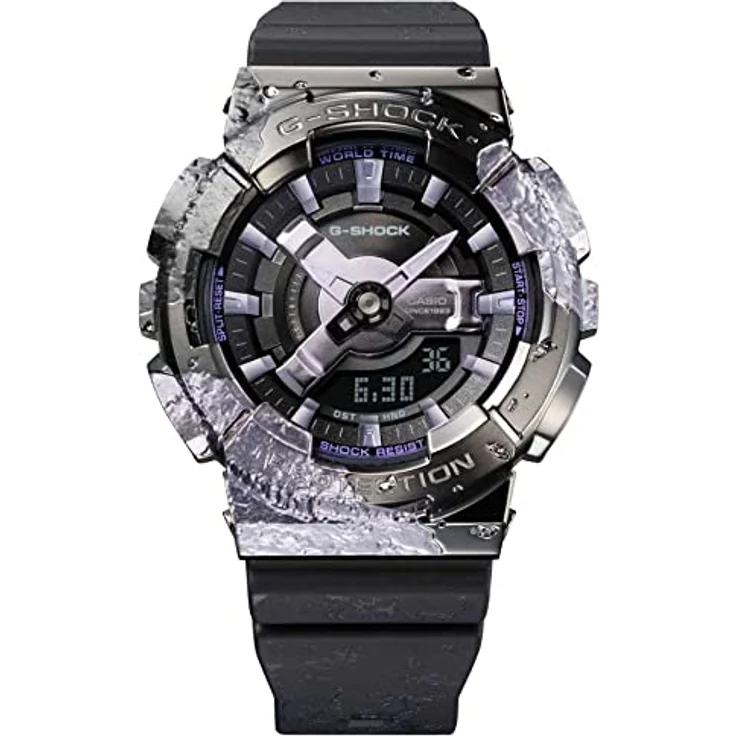 Casio Watch GM-S114GEM-1A2ER, Analog Digital Uhr mit Kalenderfunktion, Schwarz/Mehrfarbig – Bild 1