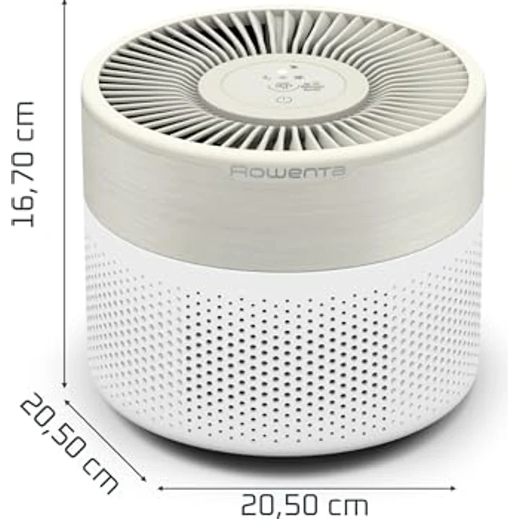 Rowenta PU1521, kompakter Luftreiniger mit HEPA Allergy+ Filtration, 21,5 dB, CADR 85 m³/h für Räume bis 22 m² – Bild 8