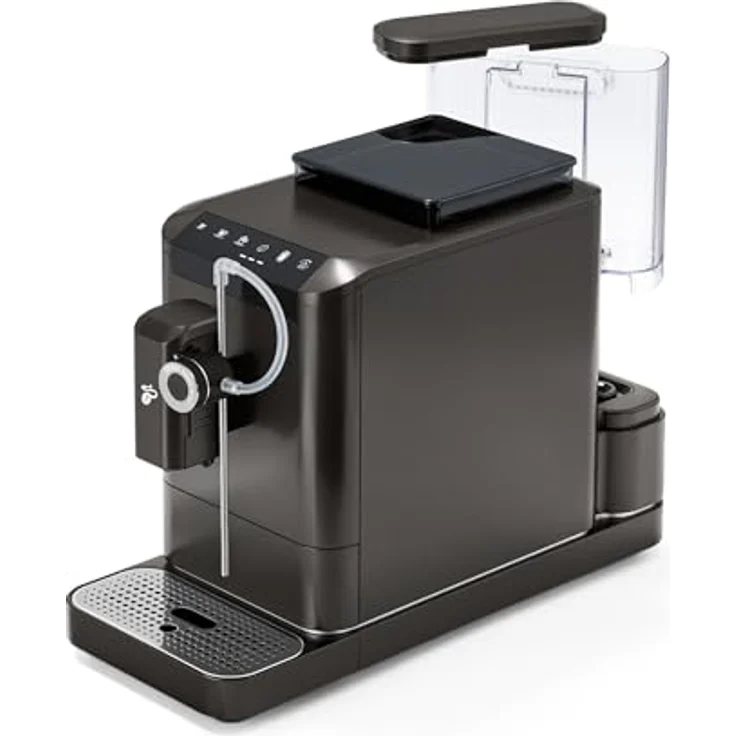 Tchibo Kaffeevollautomat Esperto2 Milk mit One-Touch Milchfunktion und 2-Tassen-Funktion für Espresso, Caffè Crema, Capuccino und Milchschaum, Granite Black – Bild 3