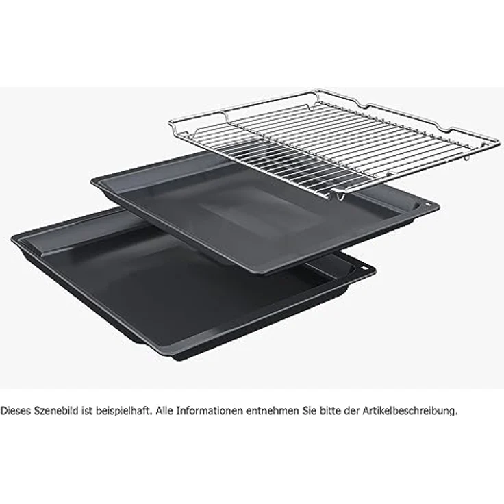 Siemens HM736G1B1 Backofen mit Mikrowelle, Schwarz – Bild 5