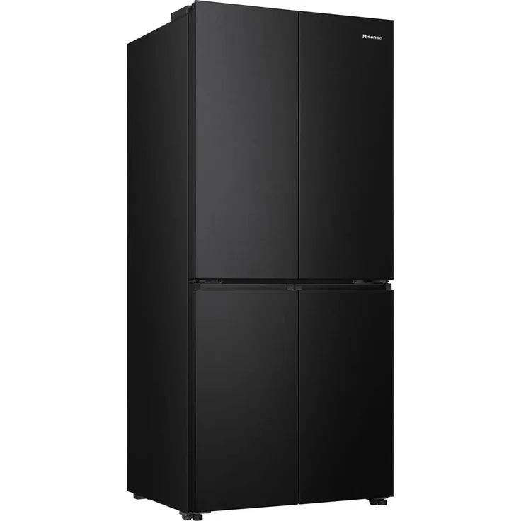 Hisense RQ5P470SAFD, Kühl-/Gefrierkombination mit Flügeltüren, 483 Liter, NoFrost Plus, Schwarz, Triple Zone und Smart Connectivity