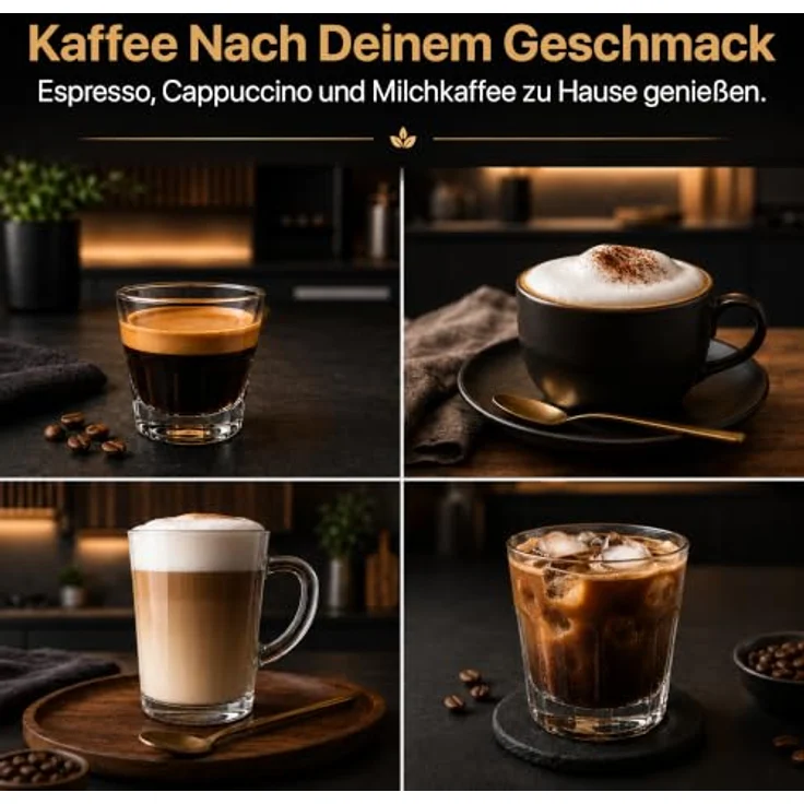 Heinner HEM-200RD, Espressomaschine mit 800 W, 0,25 l Wassertank, Edelstahlfilter und Glaskanne, Rot – Bild 11