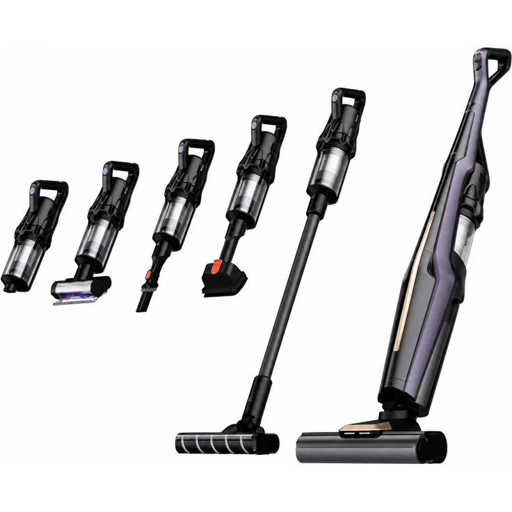 Blossom Deerma P40Pro, 6-in-1 Nass-Trocken-Akkusauger mit 30KPa Saugkraft, kabellos, Lichttechnik, selbstreinigende Bürste, Grün