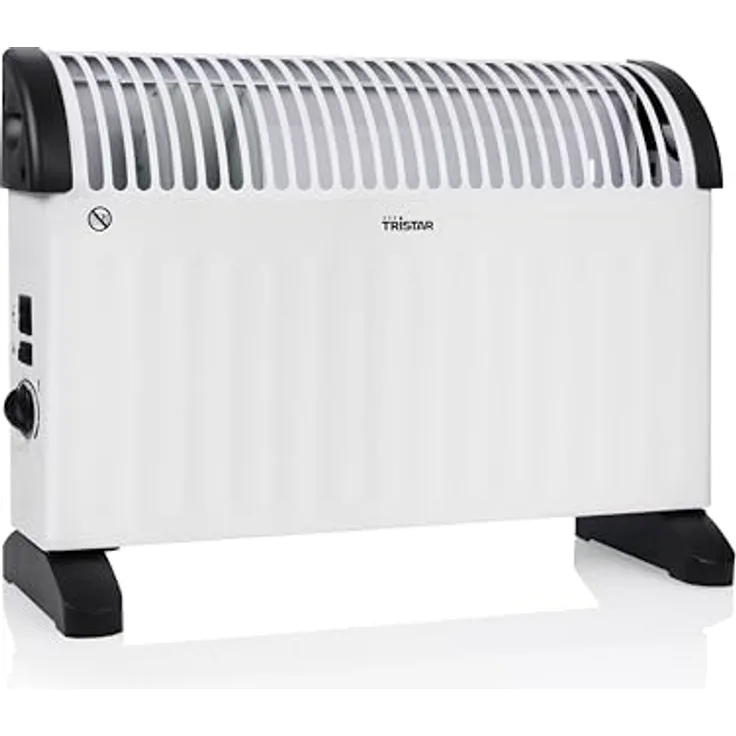 Tristar KA-5168 Konvektionsheizung, bis zu 2000 W, einstellbarer Thermostat, 3 Heizstufen, 24-Stunden-Timer, Turbo-Funktion, tragbar und leise