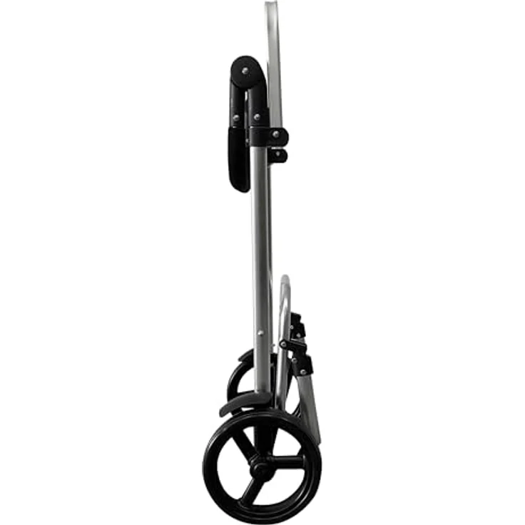 Quick Star Einkaufstrolley, Faltbar, Aluminium, 58 l Volumen, 50 kg Traglast, Grau, mit Kühlfach – Bild 7