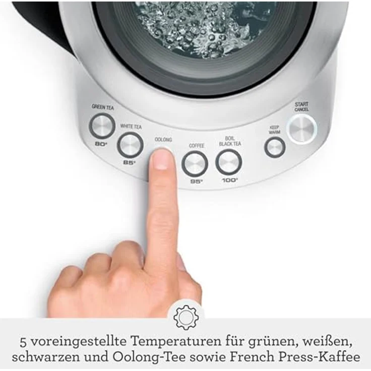 Sage Appliances Wasserkocher mit Warmhaltefunktion, Edelstahl – Bild 3