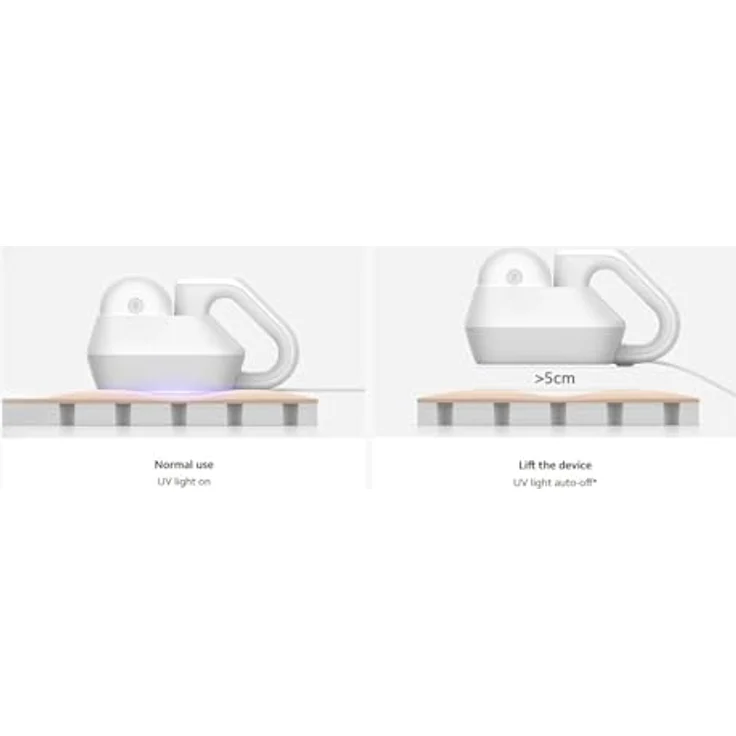 Xiaomi Dust Mite Vacuum Cleaner Pro – 14000 Pa Saugleistung, UV-Licht, intelligentes Display, 4-stufiges Filtersystem, 55°C Warmlufttrocknung, weiß – Bild 4
