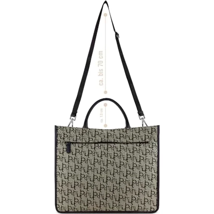 bugatti Shopper Elea - Shopper 41 cm (black) - Geräumiger Shopper mit 21 Litern Volumen und elegantem Design – Bild 4