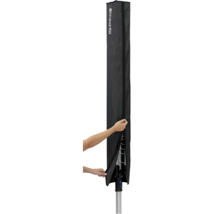 Brabantia Schutzhülle für Wäschespinne, Wäscheleine, schwarz, Standard – Bild 4