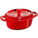 STAUB Mini Cocotte Ceramic by, Runder Bräter aus emailliertem Gusseisen, 8,35 L Volumen - Preisvergleich