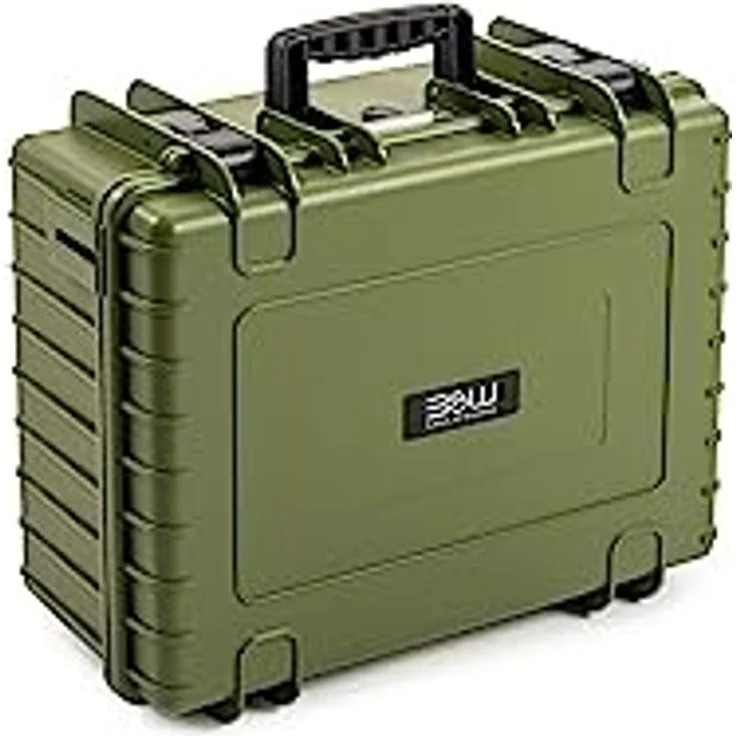 B&W International B&W Transportkoffer Outdoor Typ 6000 - Bronze Grün - wasserdicht nach IP67 Zertifizierung, staubdicht, bruchsicher und unverwüstlich – Bild 2