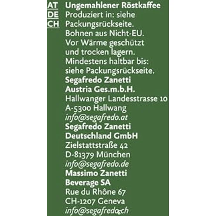 Segafredo Zanetti Selezione Organica, 1000 g, Kaffeebohnen – Bild 5