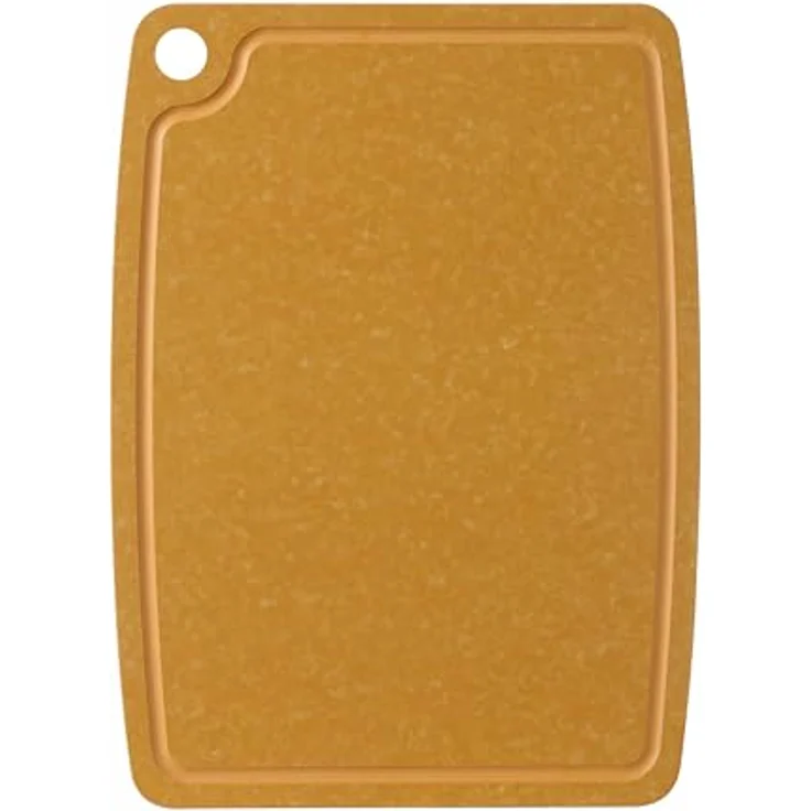 HENDI Holzfaser-Schneidbrett, langlebig und dicht, Braun, 300x235x(H)6mm – Bild 1
