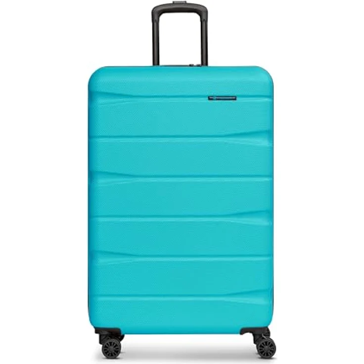 Franky Munich 4.0 Koffer groß | Hartschalen Trolley mit 4 Rollen, Kreuzpackgurt, arretierbarer Griff, Wäschefach und TSA-Zahlenschloss | 51 cm x 30 cm x 76 cm - 105l – Bild 3