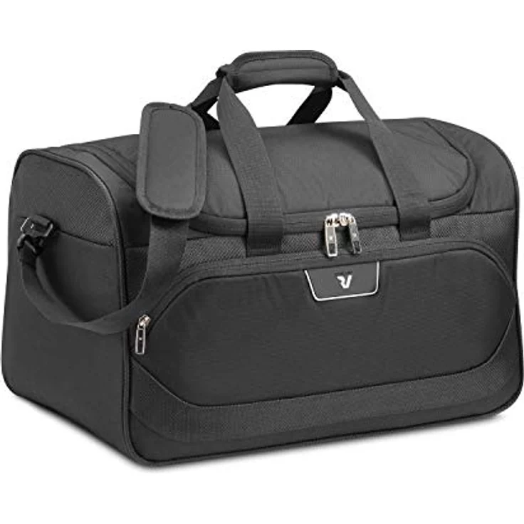 Roncato Joy Weekender Reisetasche, 50 cm, schwarz, 100% Polyester, vielseitig und elegant – Bild 1