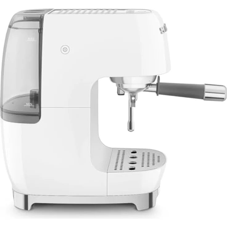 Smeg ECF03WHEU, Premium Siebträgermaschine im 50’s Style, weiß, mit Cold-Brew-Funktion und 15bar Pumpendruck – Bild 3