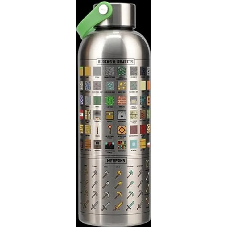 Paladone Metall Wasserflasche - Minecraft – Bild 9