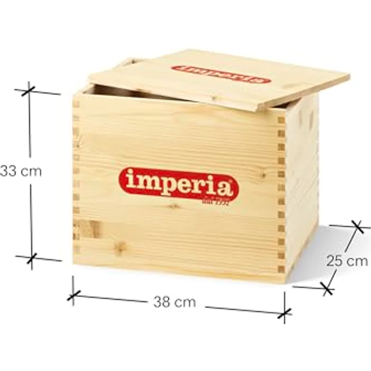 Imperia IPASTA T6,5/12 mm RUVIDA, Pastamaschine in Silber mit sechs Teigstärken und Duplex-Schneidegerät für Tagliatelle und Fettuccine – Bild 7