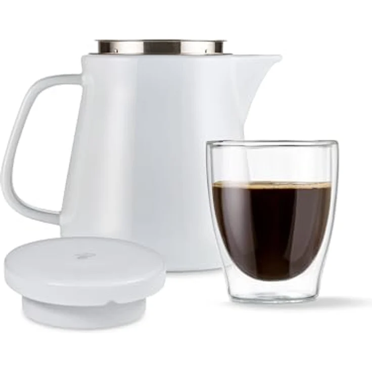 Tchibo 369102 Kaffeebereiter Weiß-Silber – Bild 2