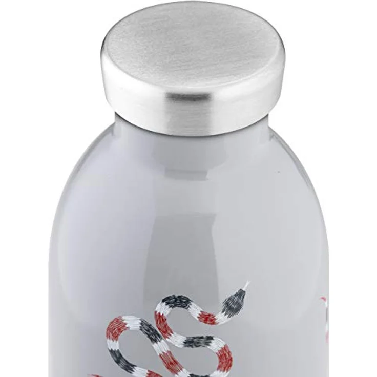 24BOTTLES Thermo-Wasserflasche | Wiederverwendbare Thermosflasche aus BPA-freiem Edelstahl | 24 Stunden kalt 12 Stunden heiß | Clima Bottle | Original italienisches Design (Rattle Shake, 500 ml) – Bild 3