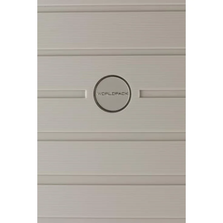 Worldpack Portland 4 Rollen Kofferset, 3-teilig, beige, aus 100% Polypropylen, Maße: 52 cm x 29 cm x 72 cm – Bild 7