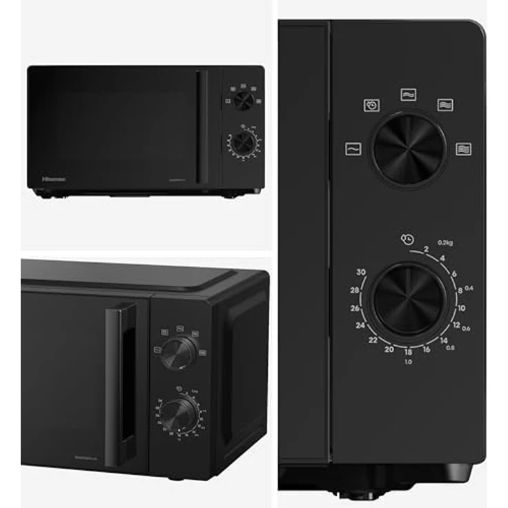 Hisense Mikrowelle H20MOBP1HI, 20 l, Inverter Technologie, Schwarz – Bild 15