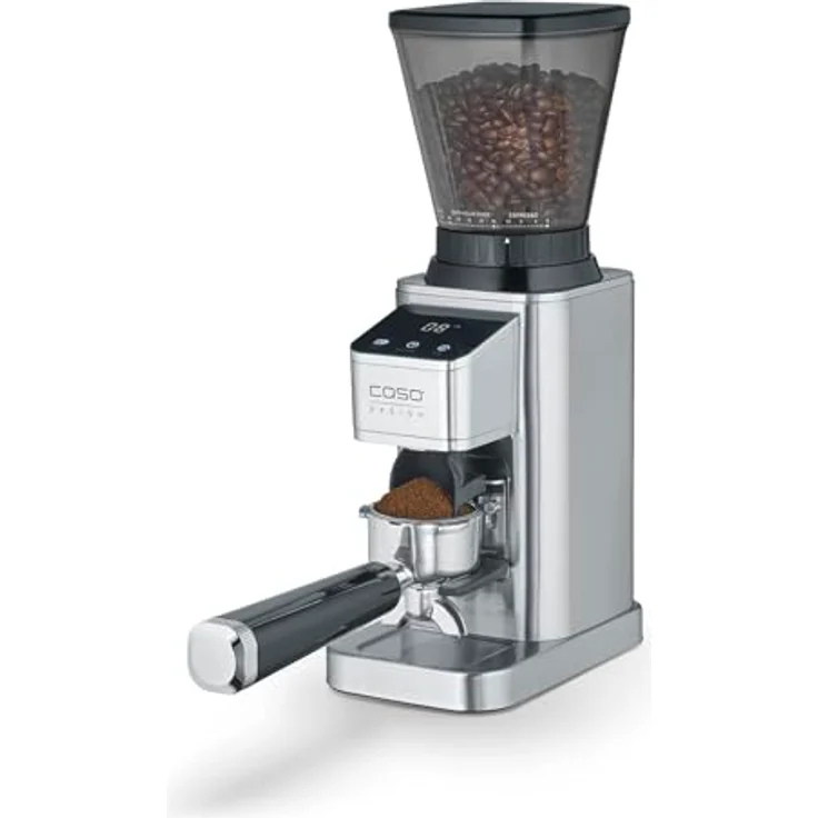 Caso Coffee Grinder Barista Chef Inox 150 W Coffee beans capacity 250 g Number of cups 12 pc(s) , Kaffeemühle, Silber – Bild 2