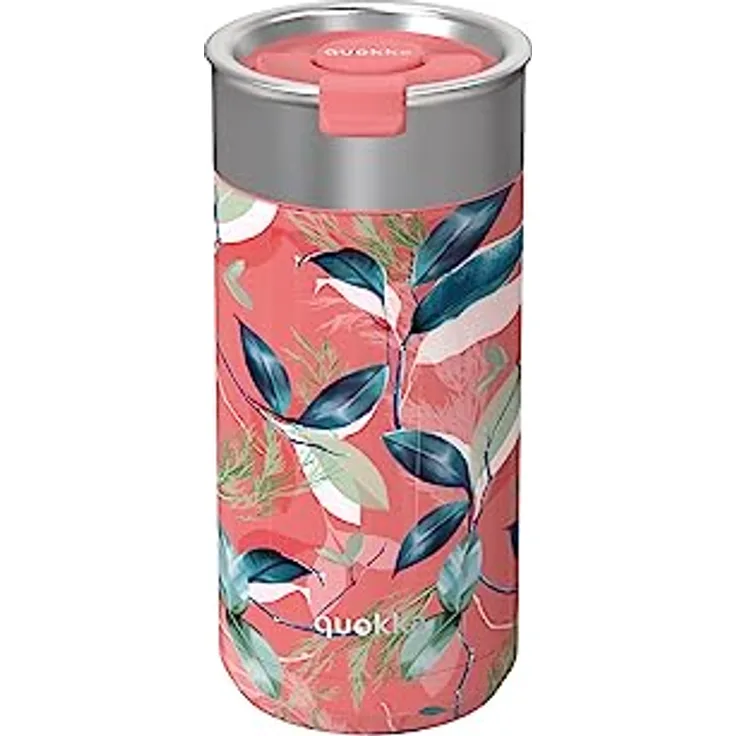 Quokka BOOST EXOTIC PINK | Thermobecher aus Edelstahl für Kaffee 400 ml mit doppelter Vakuumisolierung