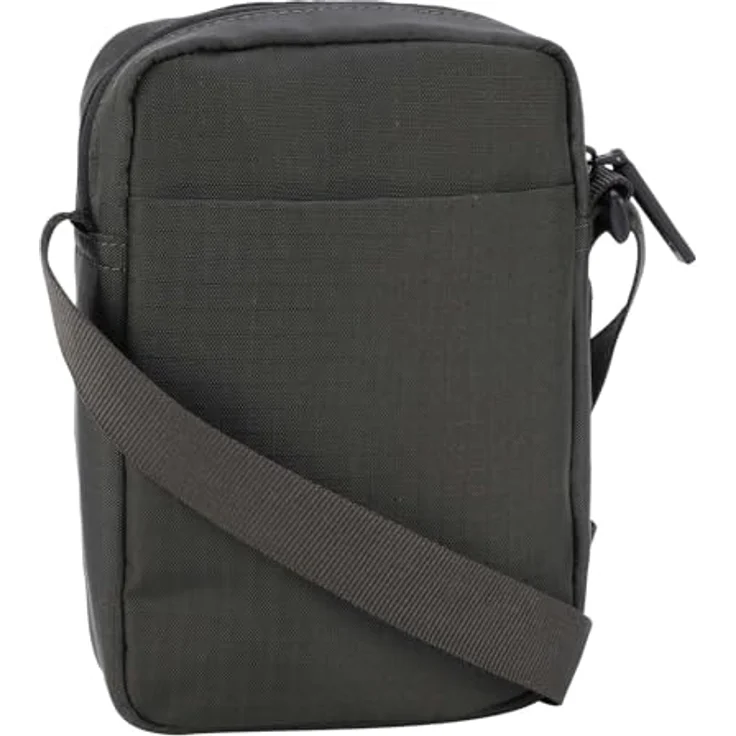 Strellson Northwood RS Clint, Umhängetasche aus recyceltem Nylon, grau, 13.5 x 5.5 x 19 cm – Bild 3