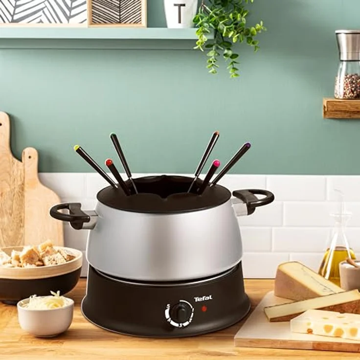 Tefal EF 3000.10 Fondue-Set, 6 Fonduegabeln, 1200 Watt – Bild 2