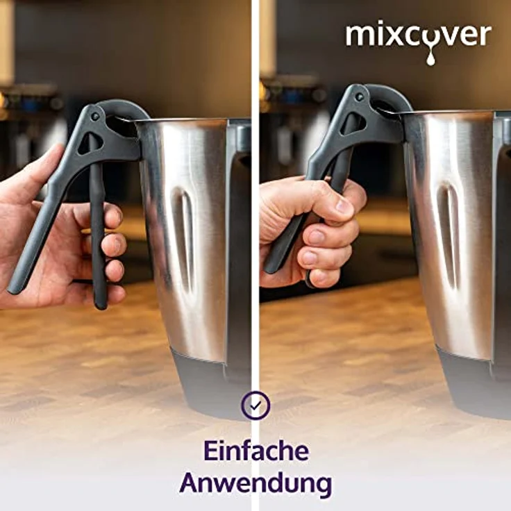 Mixcover Küchenmaschinen-Adapter mixcover Haltegriff für Monsieur Cuisine Connect, Monsieur Cuisine Smart Zubehör – Bild 4