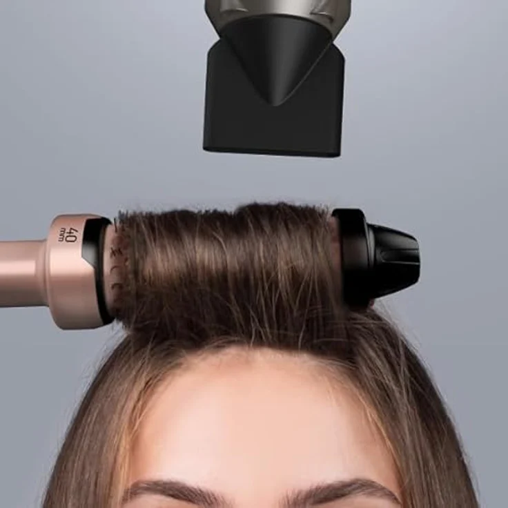 Revamp Professional Styler Keramik-Heizbürste - 40 mm Gold Edition, Warmluftbürste mit Keramik- und Ionentechnologie für glänzendes Haar und Volumen – Bild 6