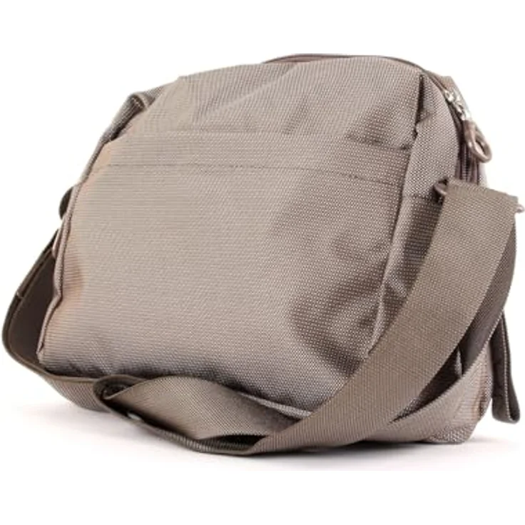 Mandarina Duck Bodybag MD20 Crossover Bag, leichte Umhängetasche mit 3 Innenfächern, Braun – Bild 4