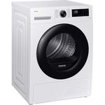 Samsung Wärmepumpentrockner, 8 kg, EEK: A++, Wäschetrockner mit WiFi-SmartThings-App, Hygiene-Programm, Air Refresh, Knitterschutz, Weiß/Schwarz, DV81CGC0B0AEEG