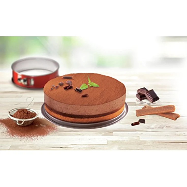 Tefal j1641414 Springform, Stahl, rot, 27 cm – Bild 3