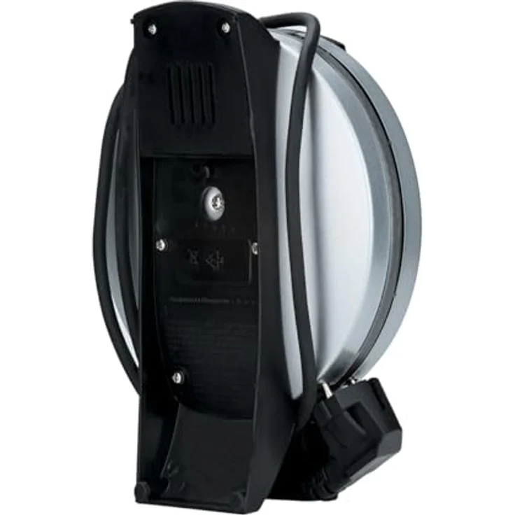 cloer 1629 Waffelautomat für klassische herzchen-Waffeln - 930 W-Waffelgröße 15,5 cm-stufenlos wählbarer Bräunungsgrad-Metallgehäuse, Metall, Edelstahl matt – Bild 5