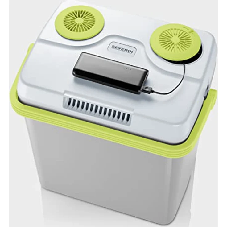 Severin TKB 2925 Thermoelektrische Kühlbox Grau-Grün – Bild 8