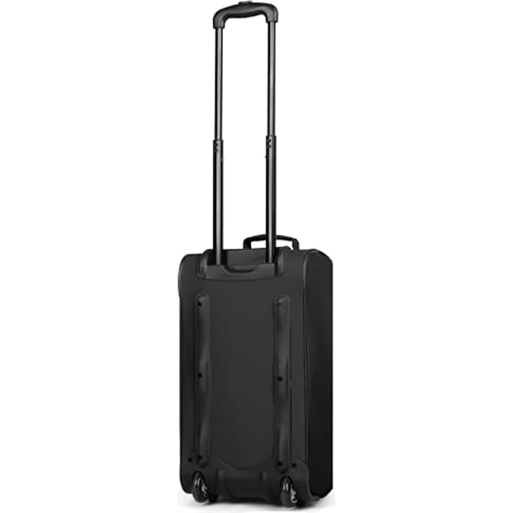 Redolz Duffle Essentials 2-Rollen Reisetasche, 28 cm, Schwarz, 39 l mit arretierbarem Griff und robustem Polyester – Bild 7