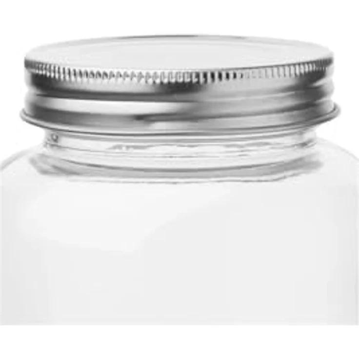 VOGUE CP083 Einmachglas mit Edelstahldeckel, 550 ml, luftdichter Schraubverschluss, spülmaschinenfest – Bild 4