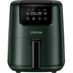 CHEFREE Heißluftfritteuse AF300, 4-in-1 mini Airfryer, Energiesparend, Kompakt, Spülmaschinenfest, 900W