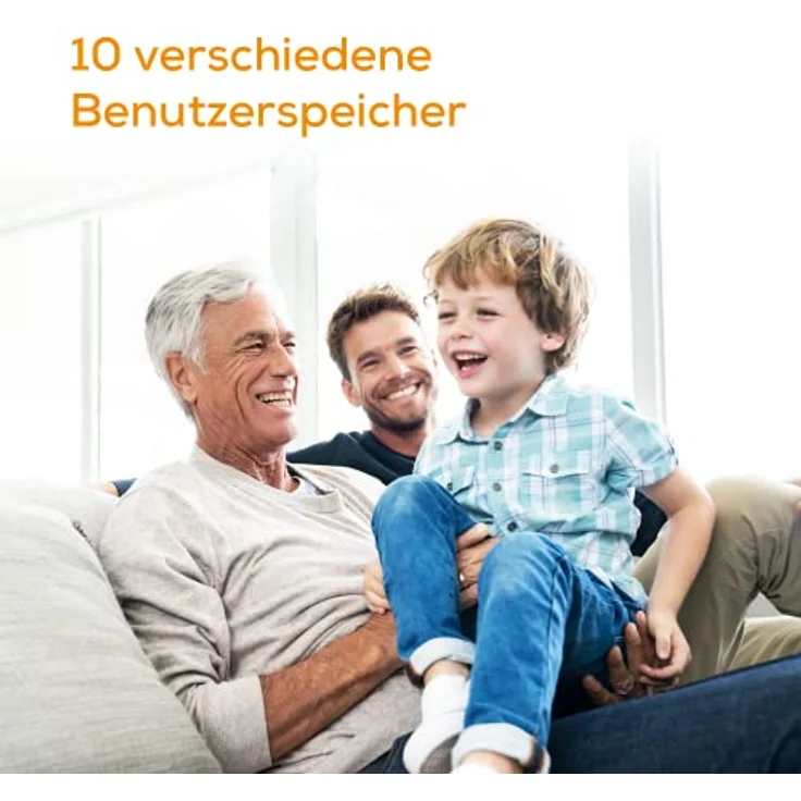 Beurer BF 183 Diagnosewaage, präzise Körperanalyse für bis zu 10 Personen, Messung von Gewicht, Körperfett, BMI, Muskelanteil und metabolischem Alter, großes XL-Display, Tragkraft bis 180 kg – Bild 5