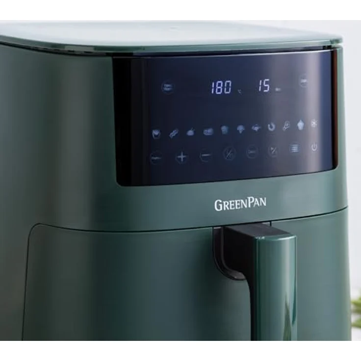 GreenPan Bistro Heissluftfritteuse XL, 7.2L, 1650 Watt, Antihaftbeschichtet, LED-Touchscreen – Bild 2